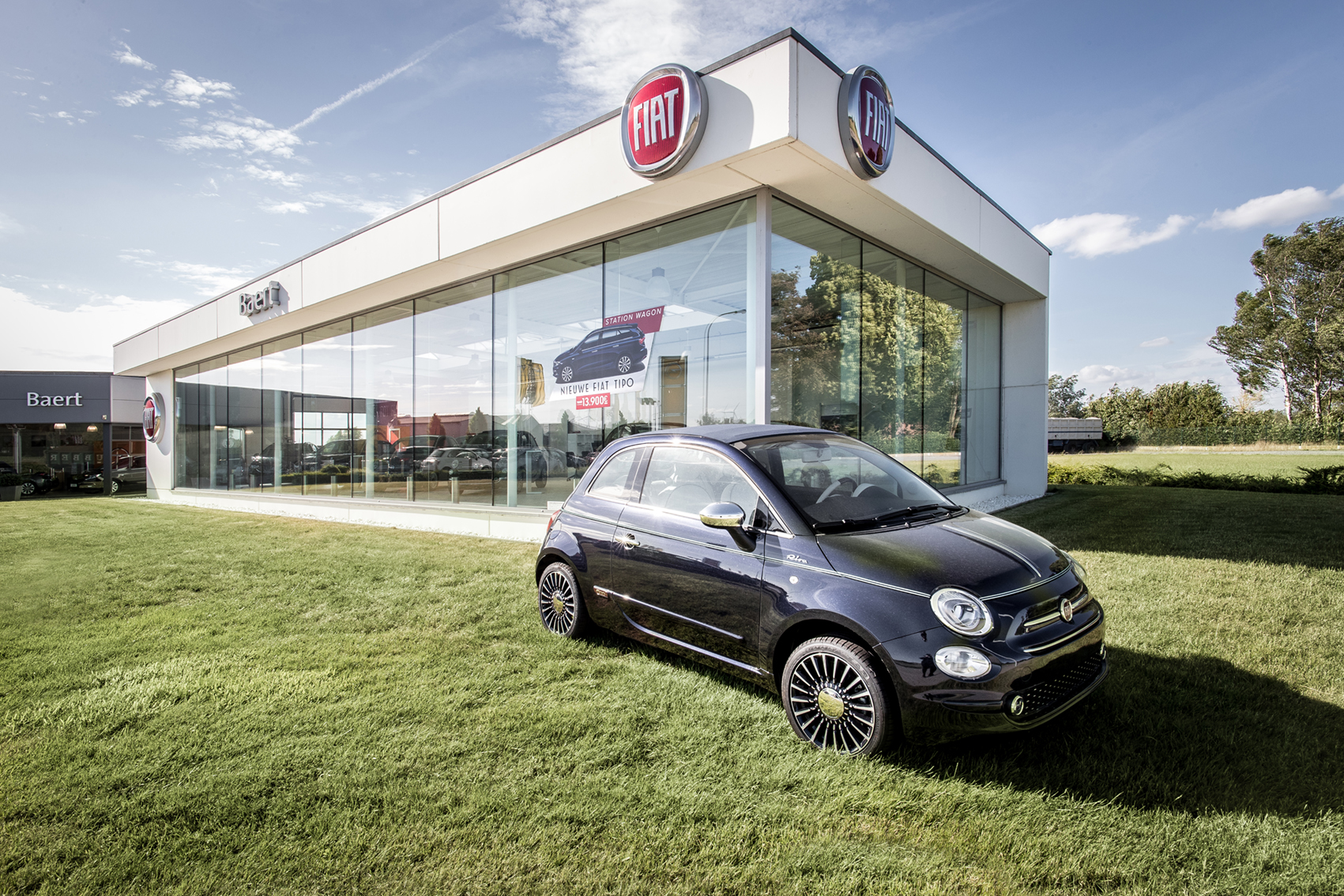 Fiat garage Ruien | Architect Wim Desloovere